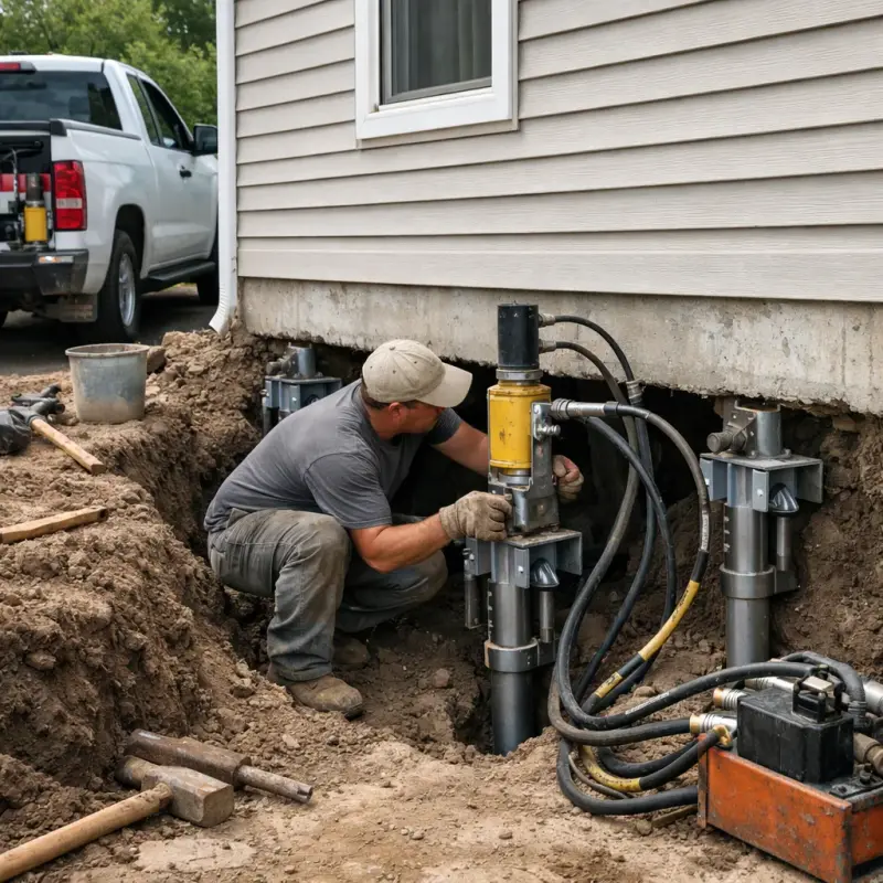 Foundation Piering Cleveland