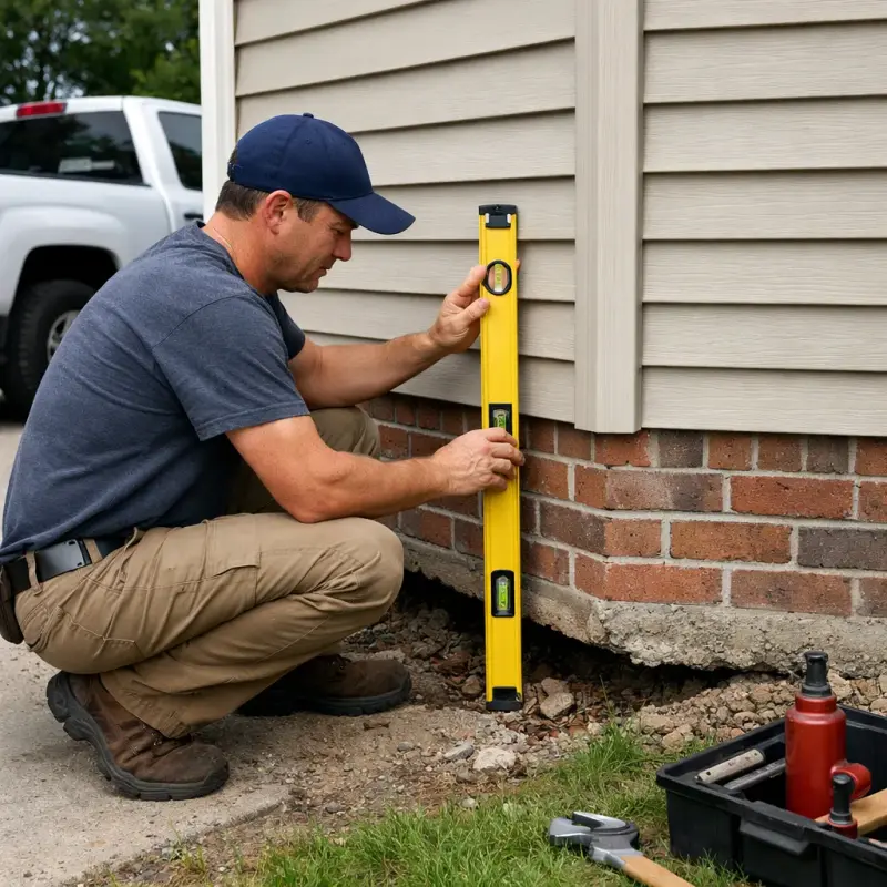 Foundation Settling Repair Cleveland