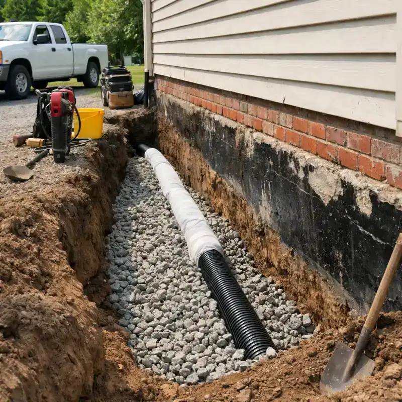 French Drain Cleveland